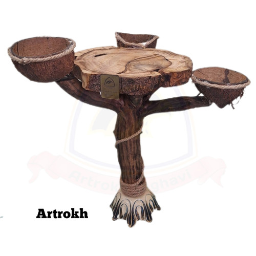 جاشکلاتی رومیزی چوبی