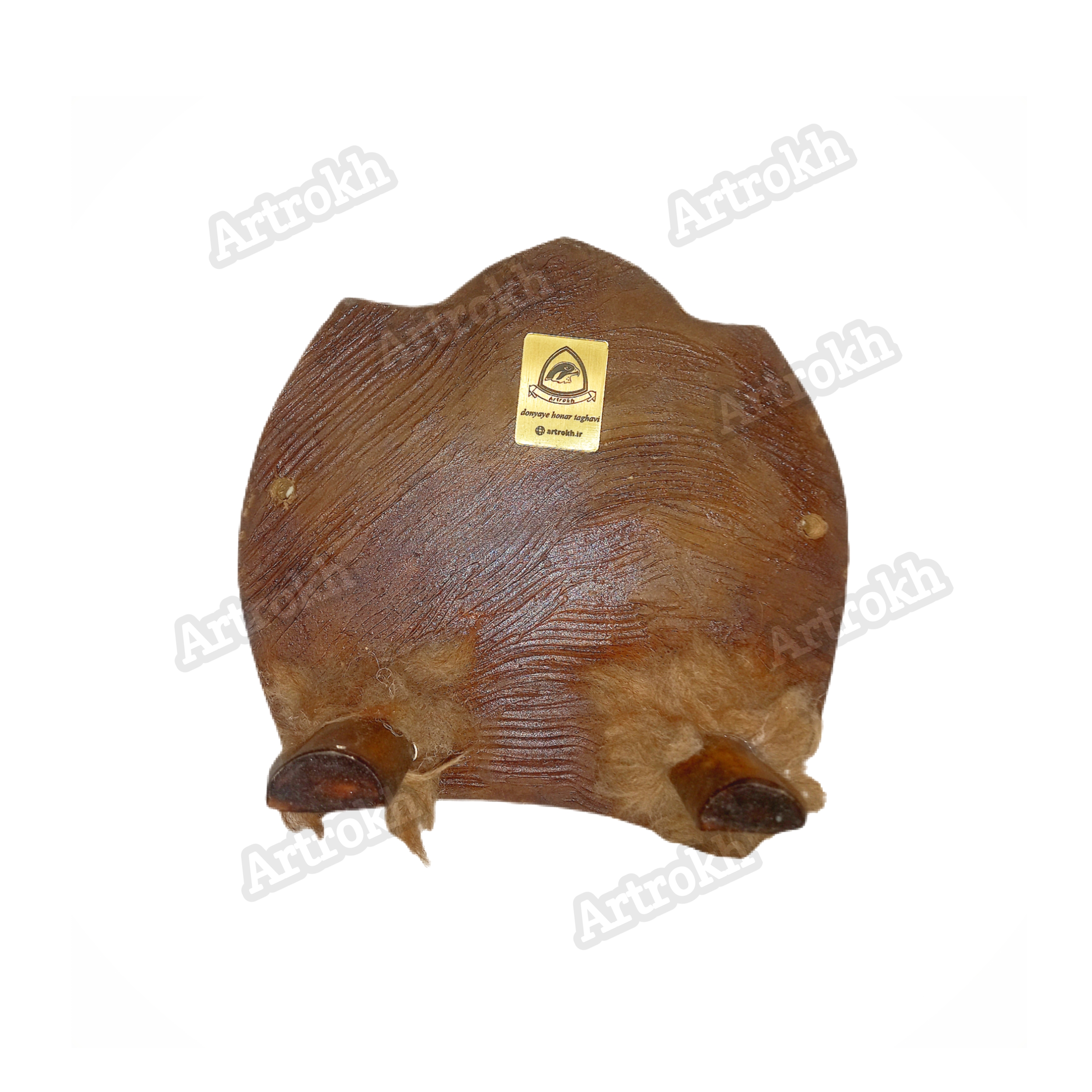 جالباسی دوشاخه چوب خراطی   کد: r00۹